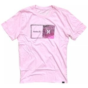 Hurley Men's T-Shirt Everyday Washed Halfer Gradient Graphic Short Sleeve Tee